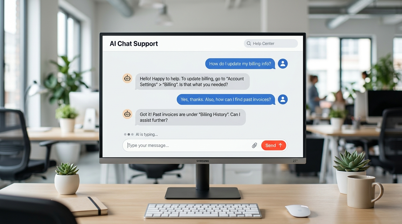 Smart Customer Support Chatbot