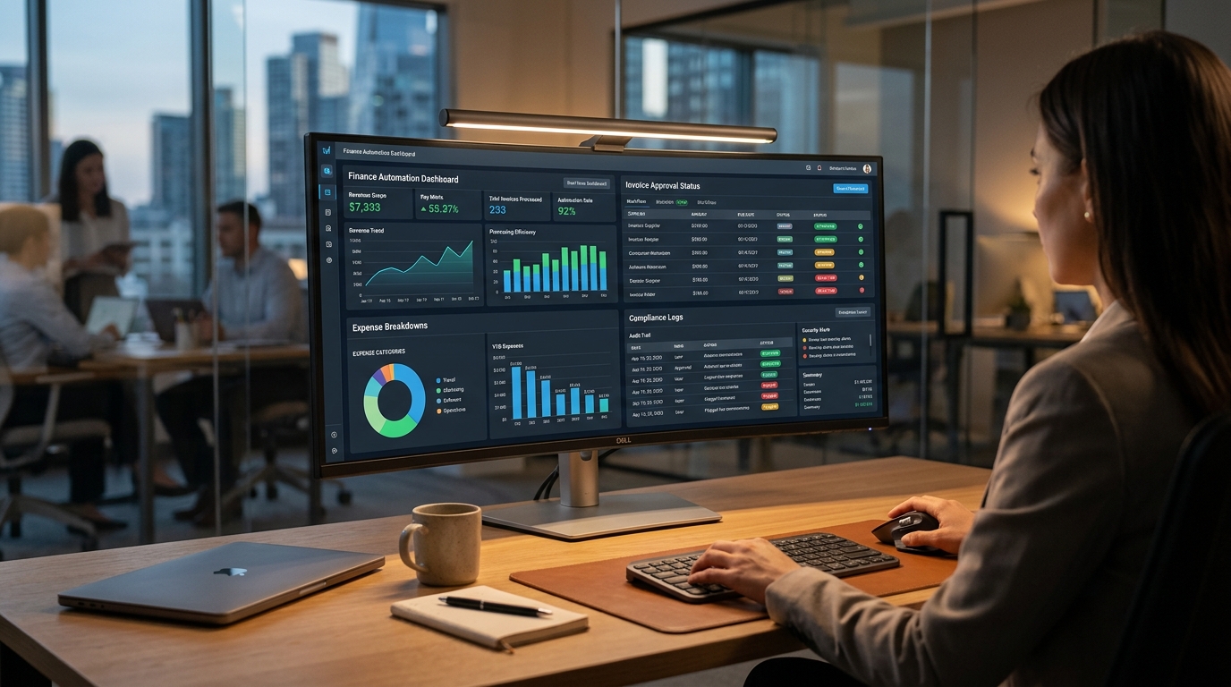 Finance & Business Management illustration